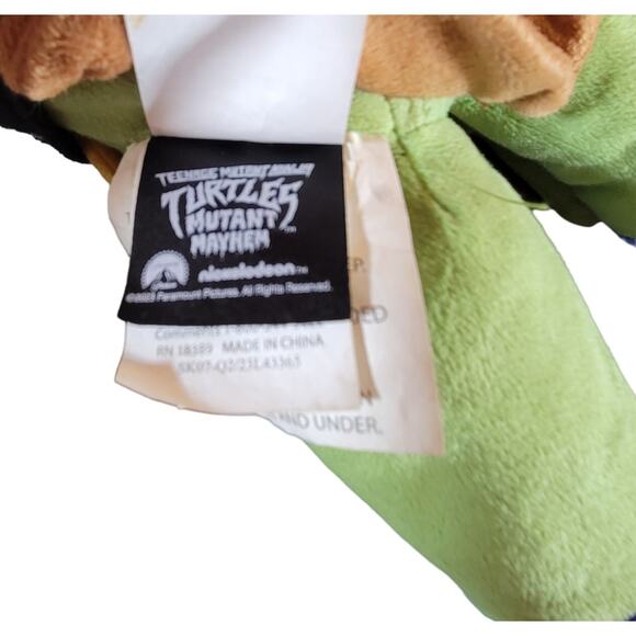 TMNT Mutant Mayhem Plush Leonardo Set 2 Ninja Turtle 26" Stuffed CollectibleToys - Picture 8 of 11